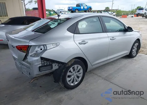 2021 Hyundai Accent Se из США, поврежденный, VIN 3KPC24A63ME131048
